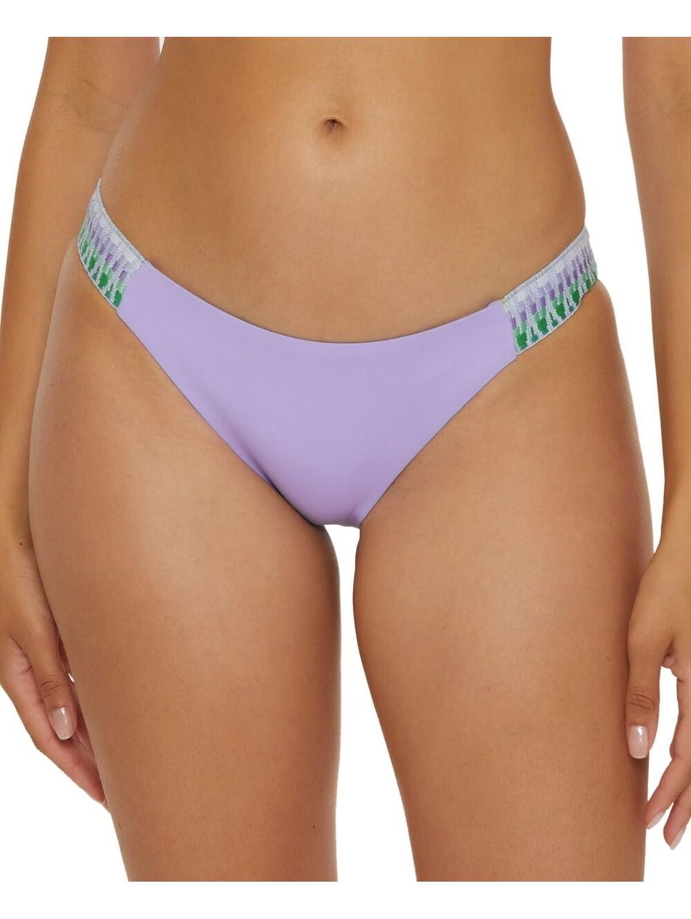 Women's Becca Avery Fiesta American Swim Bottoms XLarge Bellflower (0009)